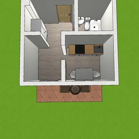 Emas 3 Mit 2 Einzelbetten, Kueche, Wlan, Tv *