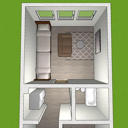 Emas 3 Mit 2 Einzelbetten, Kueche, Wlan, Tv Appartement Krefeld
