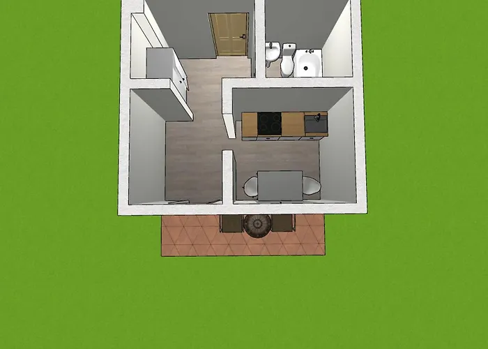 Emas 3 Mit 2 Einzelbetten, Kueche, Wlan, Tv *